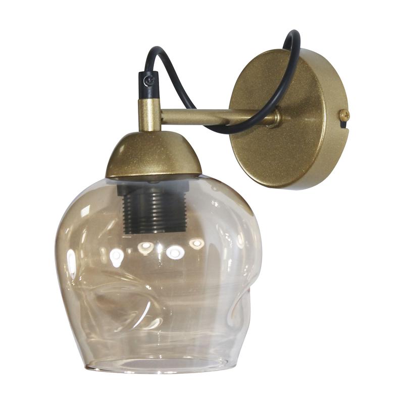 светильник "мирра" 511 (плафон 8268) нбб 01-60-181 е27 [им] настен. зол. элетех 1005405274 от BTSprom.by