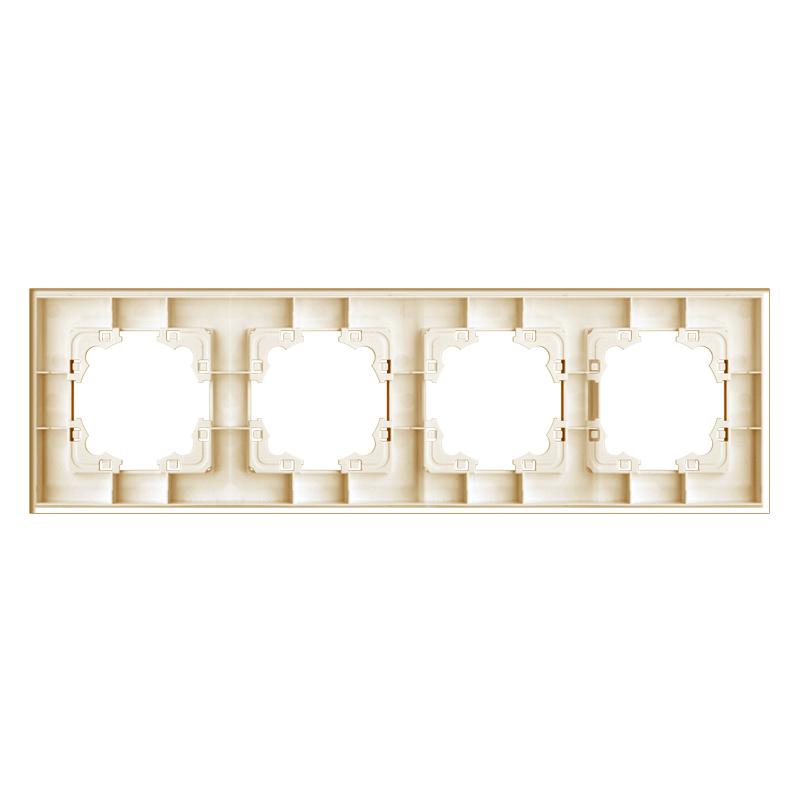  Рамка 4-м Афина стеклянная зол. UNIVersal 2293 фото в каталоге от BTSprom.by