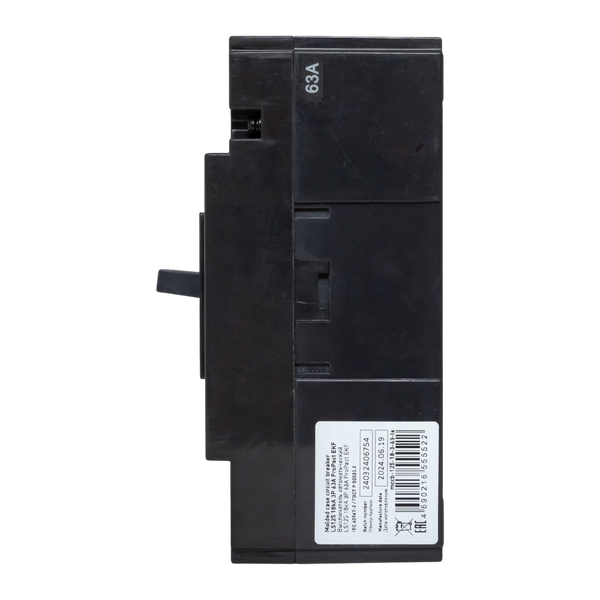  Выключатель автоматический 3п 63А 18кА LS125 ProPact EKF mccb-125-18-3-63-ls фото в каталоге от BTSprom.by