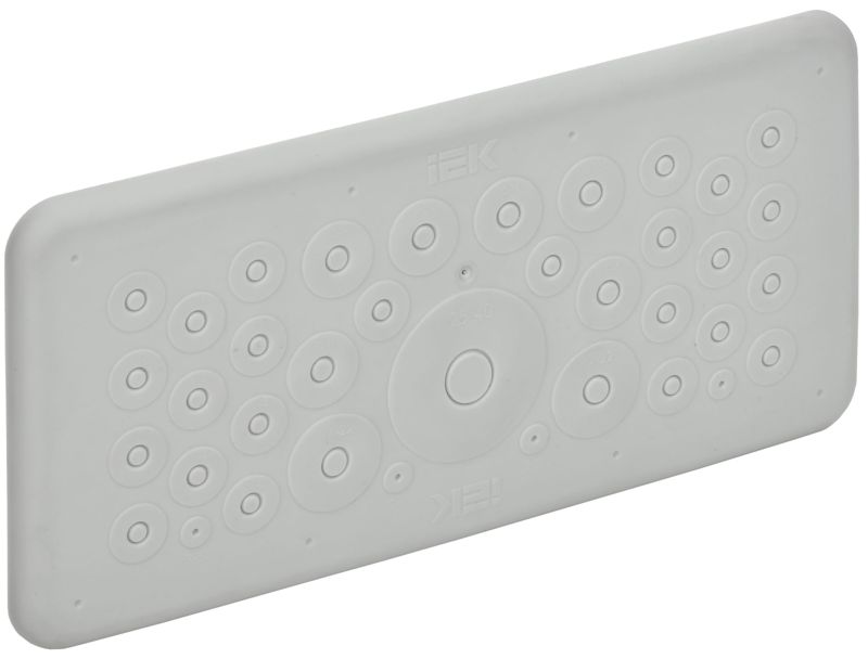 ввод кабельный мембр. 37 отв. d=3-40мм ip65 titan iek ti-02d-mc-037-65 от BTSprom.by