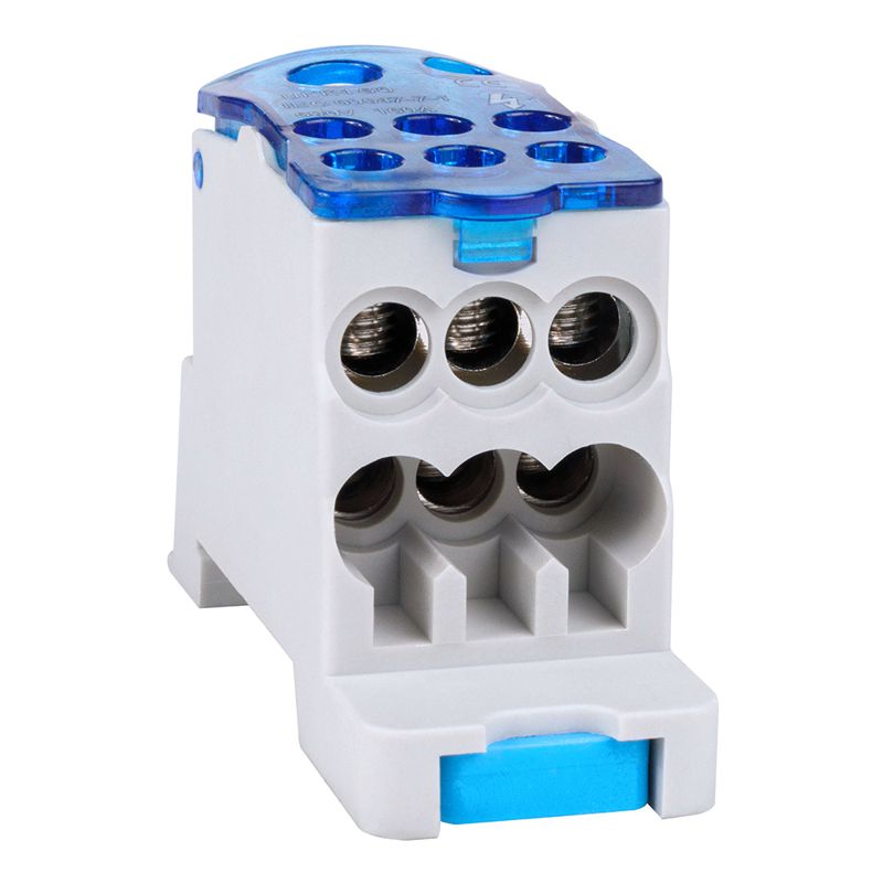  Блок распределительный на DIN-рейку OptiKit РБД-160А на DIN-рейку КЭАЗ 351071 фото в каталоге от BTSprom.by