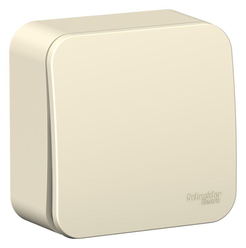  Переключатель проходной 1-кл. ОП Blanca 10А IP20 (сх. 6) 250В с изолир. пластиной молочн. SE BLNVA106012 фото в каталоге от BTSprom.by