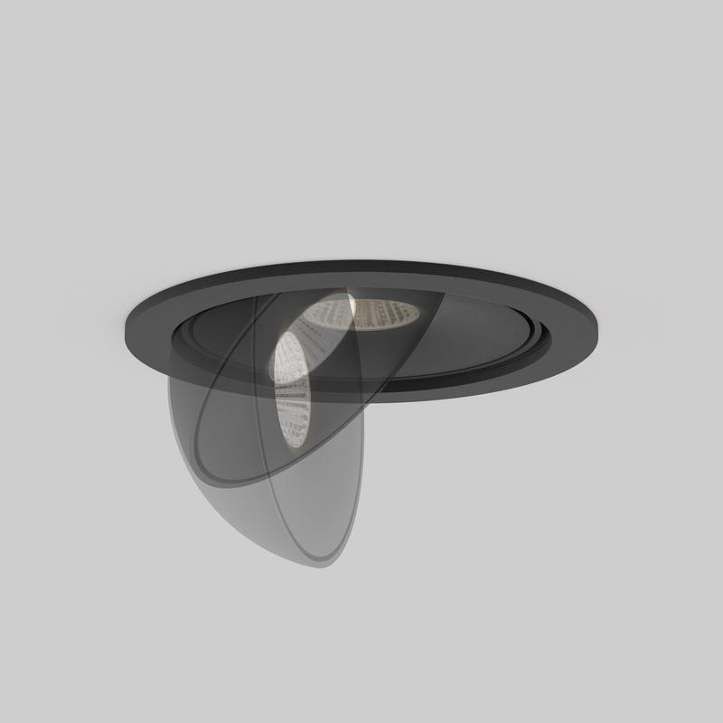  Светильник Move 9Вт 3000-4000-6000К 36град. встраив. Maytoni DL060-9W3-4-6K-B фото в каталоге от BTSprom.by