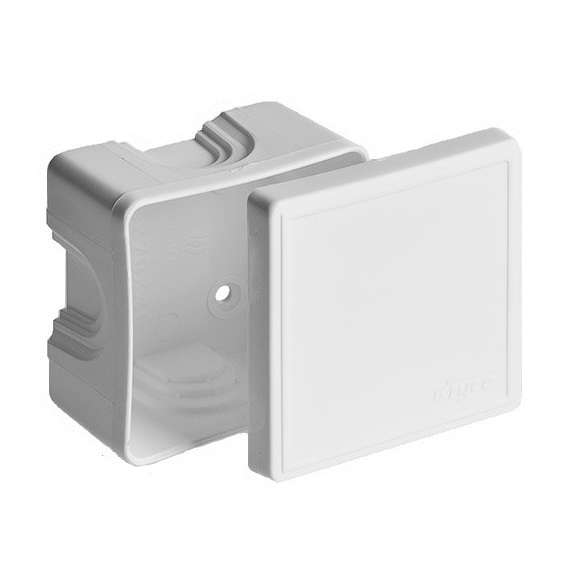 коробка распределительная оп 70х70х40мм ip40 бел. ruvinil 65006б от BTSprom.by