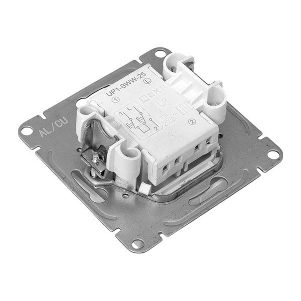  Выключатель для жалюзи Эпика механизм бел. EKF UP1-SWW-25 фото в каталоге от BTSprom.by