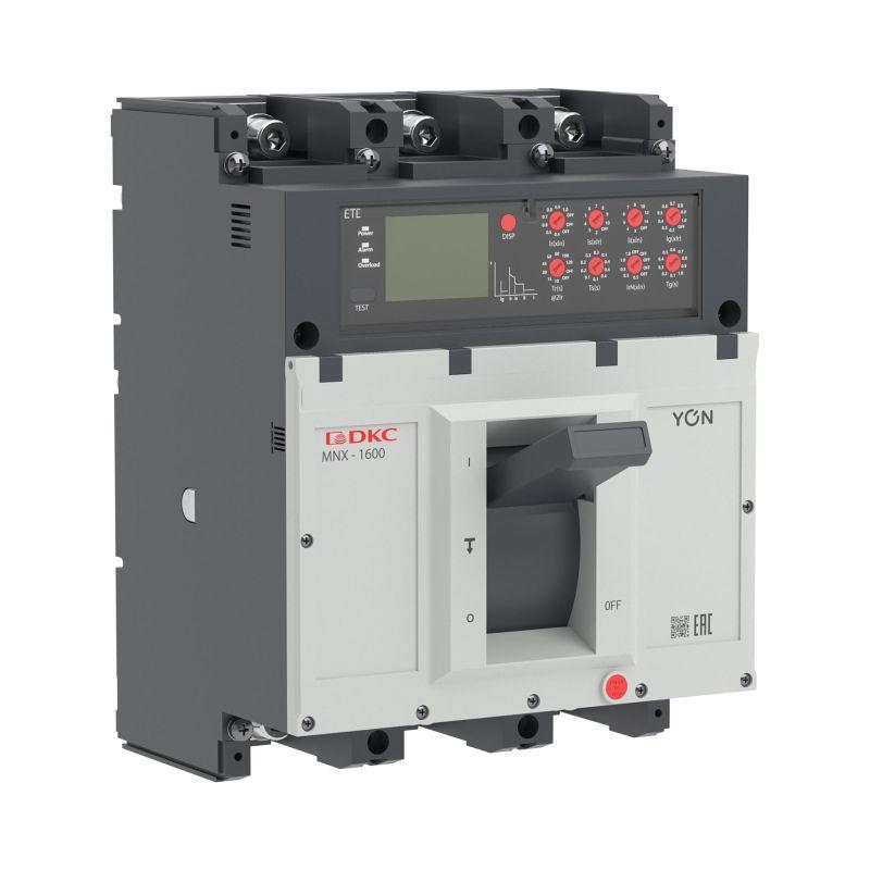 выключатель автоматический 3p 1000а 70ка pro mnx1600l при ac415v расцепитель ete yon mnx1600l3pete1000 от BTSprom.by