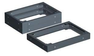 цоколь для угловой секции ram block cqe 500х500х100мм dkc r5zea551 от BTSprom.by