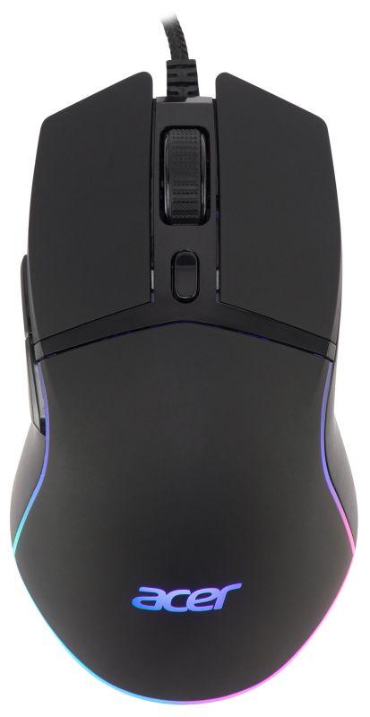 мышь оптическая omw121 (6400dpi) usb (6but) черн. acer 1545853 от BTSprom.by