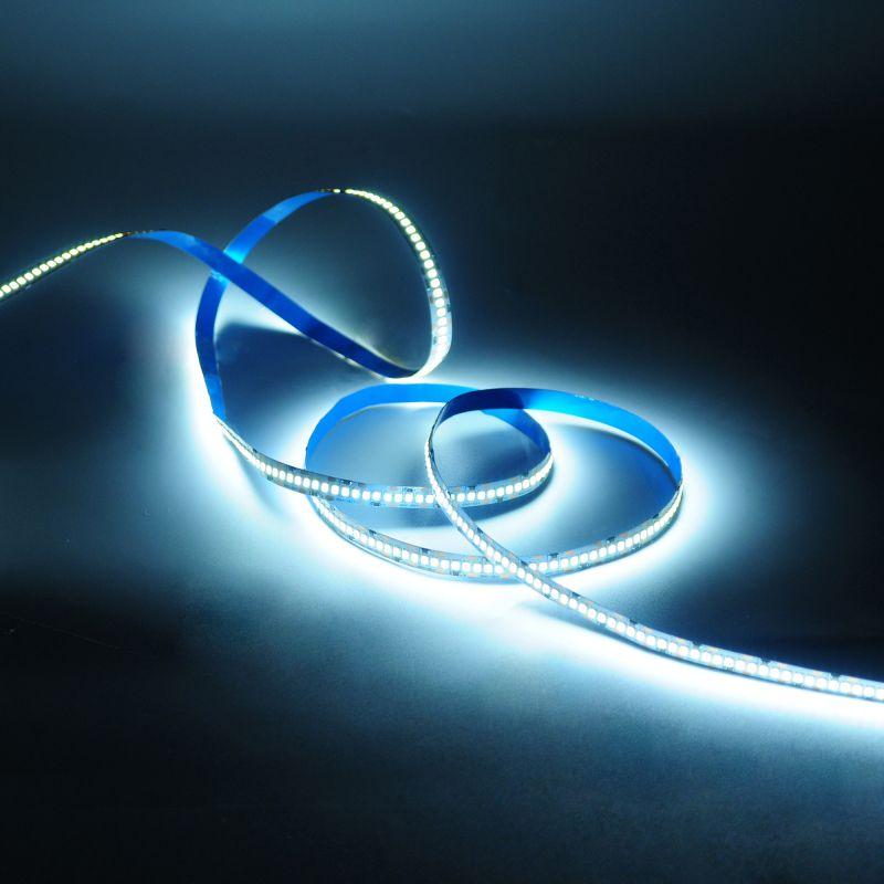  Лента светодиодная Basic 2835/240-SMD 14.4Вт/м 4000К нейтр. бел. IP20 1600лм/м 12В 10мм (уп.5м) GAUSS BT086 фото в каталоге от BTSprom.by