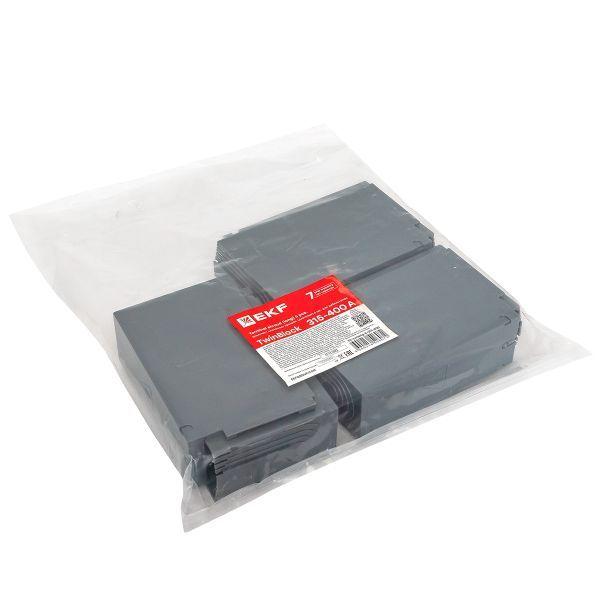  Комплект клеммных крышек (длинные) для рубильников TwinBlock 315-400А (уп.6шт) EKF tb-cvrlong-6-315-400 фото в каталоге от BTSprom.by