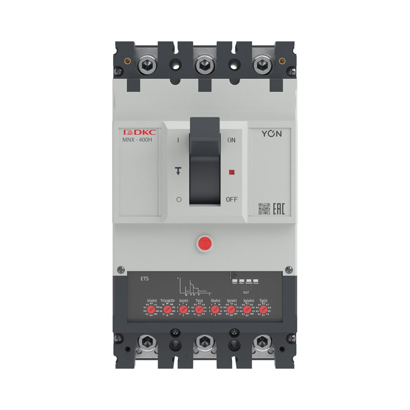  Выключатель автоматический 3P 400А 150кА pro MNX400H при AC415V расцепитель ETS YON MNX400H3PETS0400 фото в каталоге от BTSprom.by