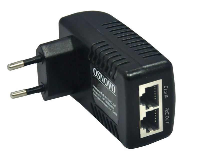 инжектор poe midspan-1/151a fast ethernet на 1 порт osnovo 10660 от BTSprom.by