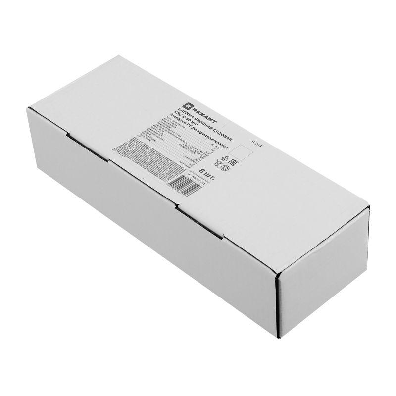  Клемма вводная силовая распределительная КВС 6-50кв.мм 2-рядная PE желт./зел. Rexant 11-2114 фото в каталоге от BTSprom.by