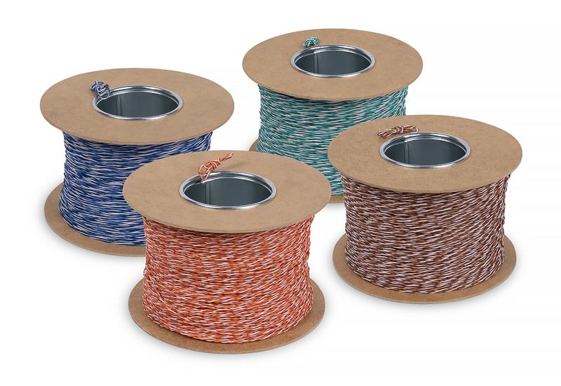 кабель витая пара u/utp кат.5e 1х2х24awg solid utp-1p-cat.5e-solid-cross-500 без общей внешн. оболочки (уп.500м) cabeus 8430c от BTSprom.by