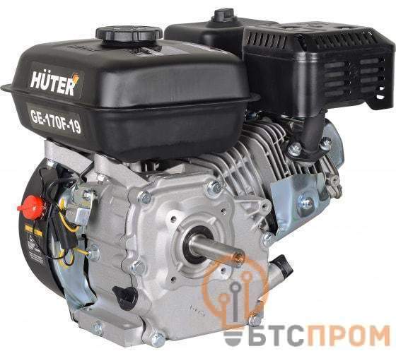  Двигатель бензиновый GE-170F-19 HUTER 70/15/1 фото в каталоге от BTSprom.by