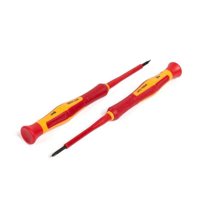  Набор диэлектрических отверток "Профи" НИО-06 мини КВТ 79771 фото в каталоге от BTSprom.by