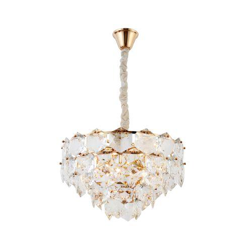 люстра rike 1023-208 8хe14 40вт хрусталь классика rivoli б0050244 от BTSprom.by