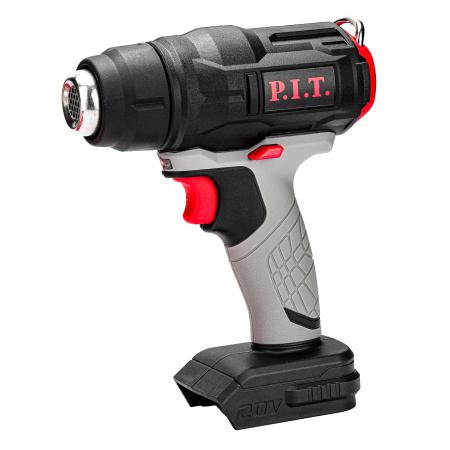 фен строительный аккумуляторный phg20h-550a solo (20в 550град. 200л/мин защита от перегрева насадки) p.i.t. phg20h-550a от BTSprom.by