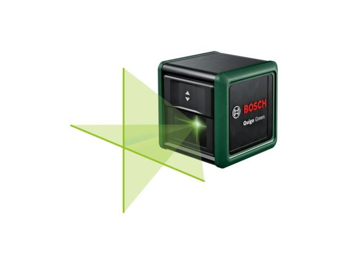 нивелир лазерный bosch quigo green basic с держателем в кор. (проекция: крест, до 12 м, +/- 0.60 мм/м, резьба 1/4") 0603663c02 от BTSprom.by