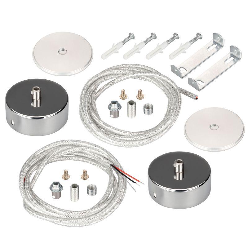 подвес токопроводящий arl-sl-round-d70-360deg горизонтальный (провод 2x0.5) arlight 037773 от BTSprom.by