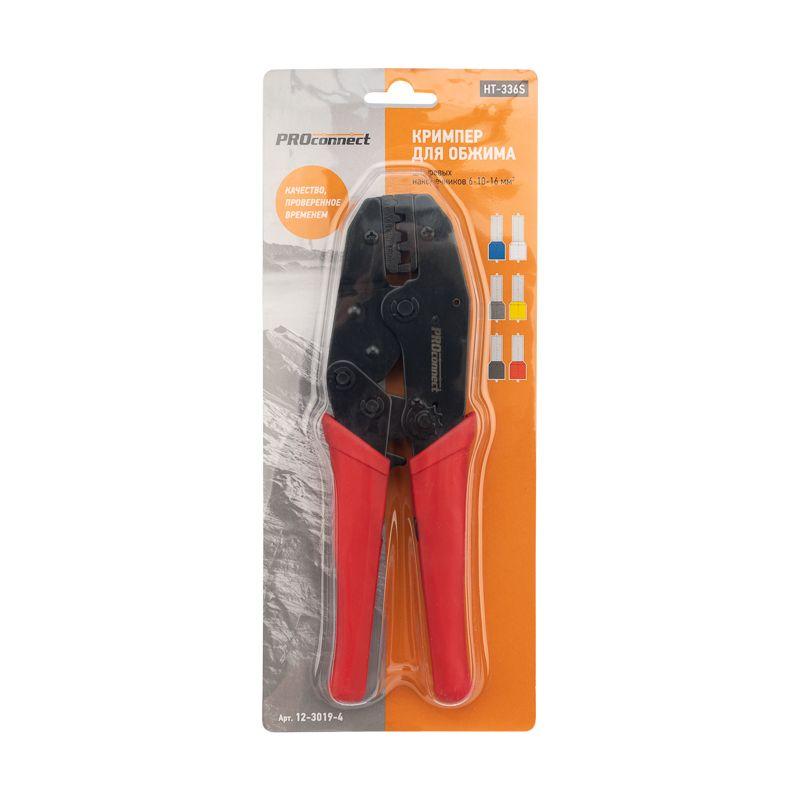  Кримпер для обжима клемм 6.0-10.0-16.0кв.мм (ht-301 S) PROCONNECT 12-3019-4 фото в каталоге от BTSprom.by