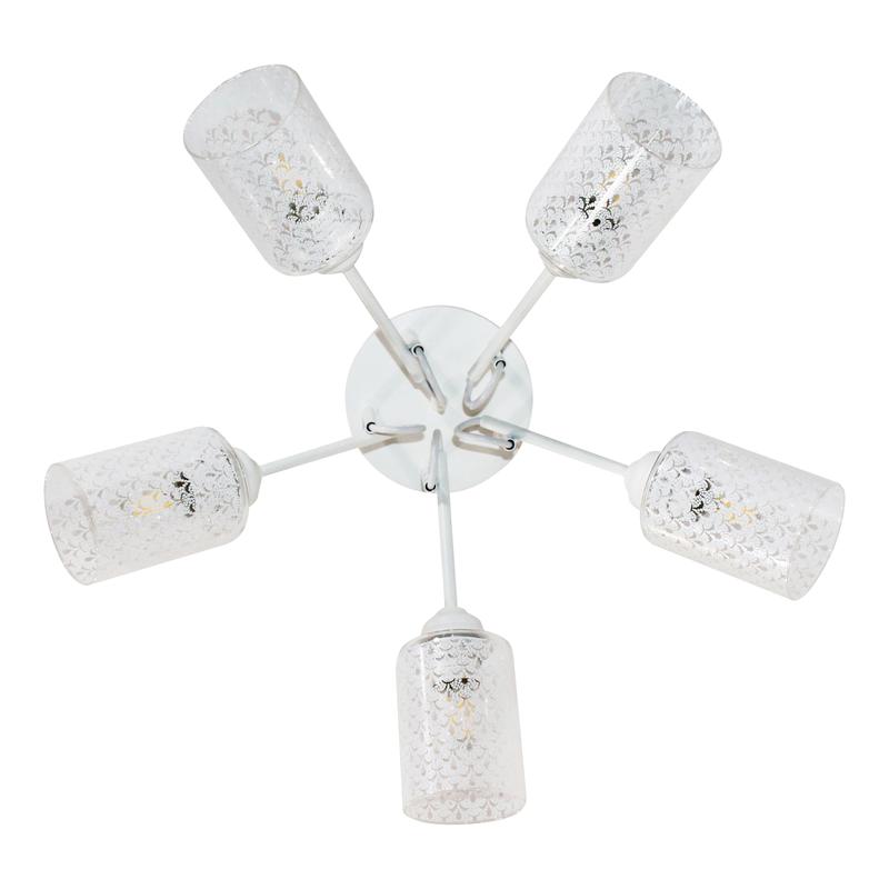  Светильник "Джаз" 151 НПБ 01-5х60-136 Е27 ИУ бел. Элетех 1005404554 фото в каталоге от BTSprom.by