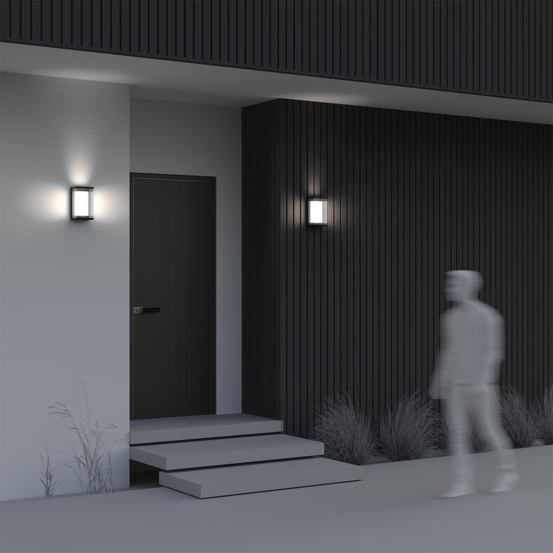  Светильник Baker Street 10Вт 3000К IP65 бра настен. Maytoni O021WL-L10B4K фото в каталоге от BTSprom.by