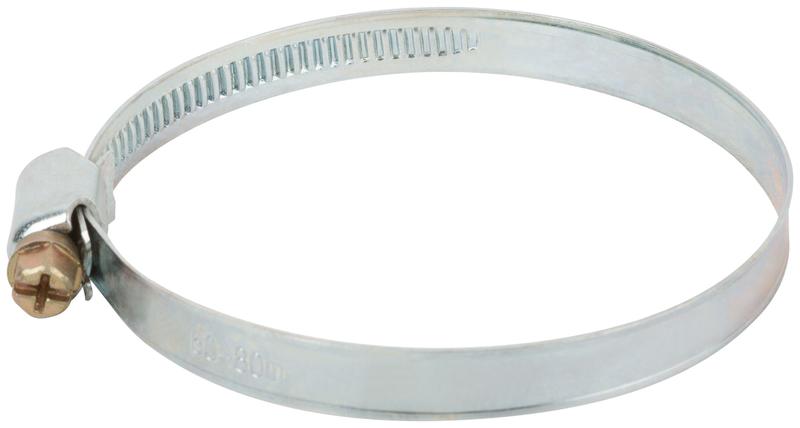 хомут обжимной накатной 60-80мм оцинк. сталь mos 64372м от BTSprom.by