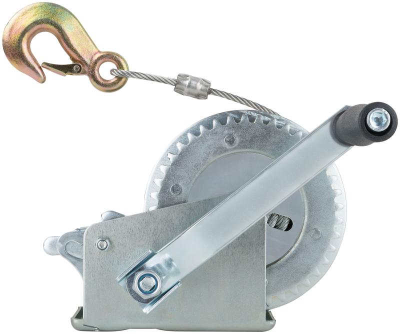  Лебедка шестеренчатая стальной трос 8мх4.5мм 700кг FIT 64651 фото в каталоге от BTSprom.by