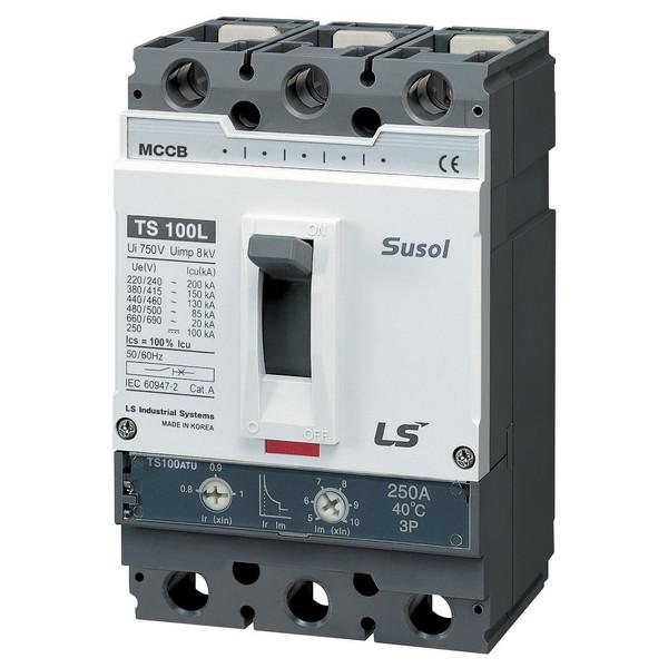 выключатель автоматический 3п 3т 80а 50ка ts100n fmu ls electric 105011800 от BTSprom.by