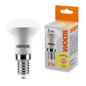 лампа светодиодная 5вт 3000к e14 wolta 25y39r5e14 от BTSprom.by