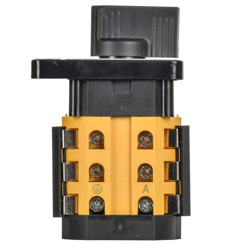  Переключатель кулачковый 10А (сх. 98) стандартная черн. рукоятка MASTER IEK MI-CS10-010-098-K02 фото в каталоге от BTSprom.by