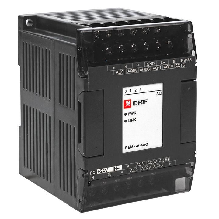 модуль аналогового вывода remf 4 pro-logic (без поверки) ekf remf-a-4ao от BTSprom.by