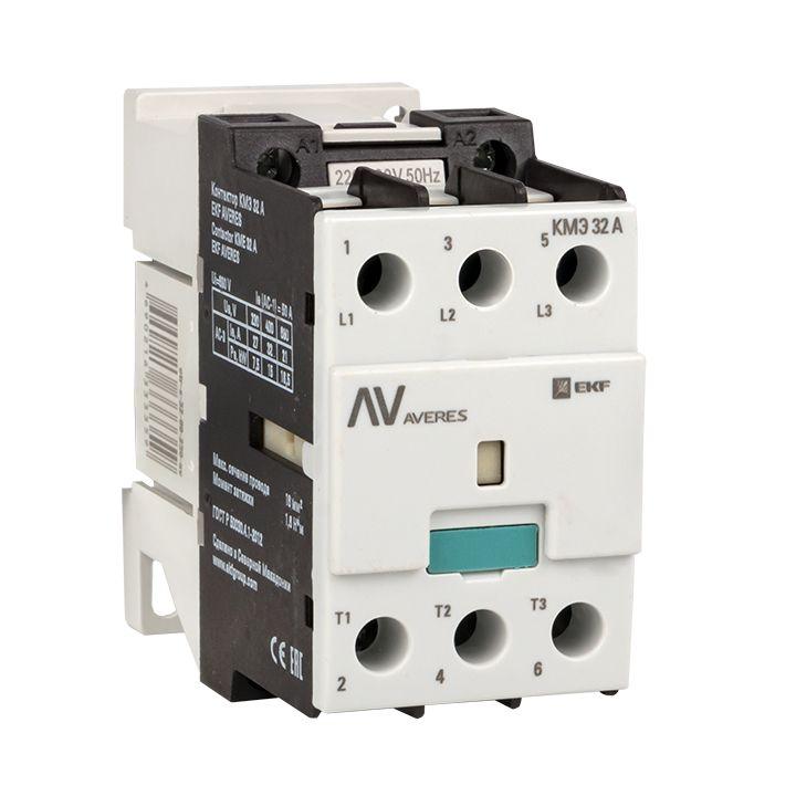 контактор кмэ 32а кат. 230в ac averes ekf ctr-s-32-00-230-av от BTSprom.by