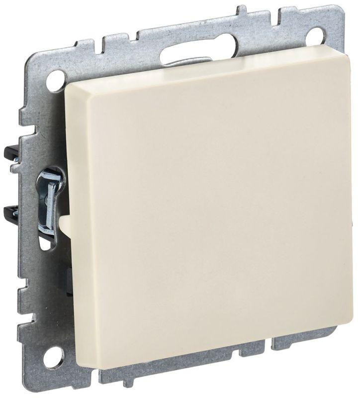 выключатель проходной 1-кл. сп brite вс10-1-6-бркр 10а механизм беж. iek br-v12-0-10-k10 от BTSprom.by