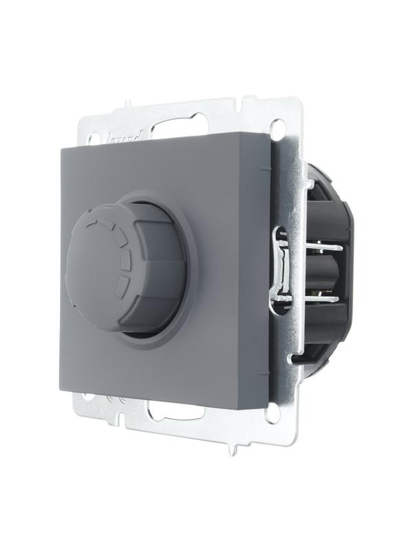  Механизм светорегулятора СП 800Вт VESNA графит LEZARD 742-3488-115 фото в каталоге от BTSprom.by