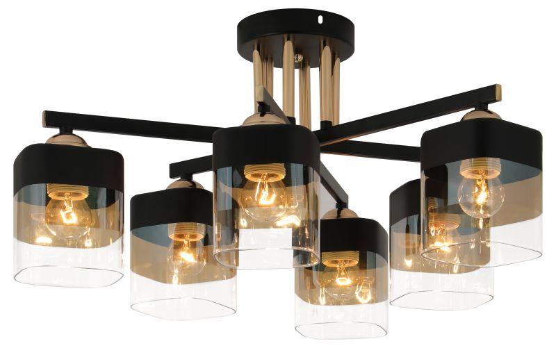 люстра isadora 9133-306 6хе27 40вт модерн rivoli б0054753 от BTSprom.by