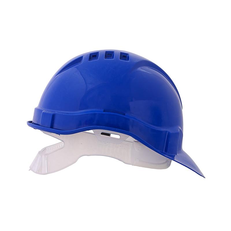  Каска Европласт пластик лента син. ЕЛАНПЛАСТ КАС103-С фото в каталоге от BTSprom.by