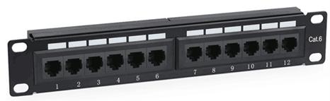 панель коммутационная utp сat.6 12p 10дюйм 1u suprlan 10-0409 от BTSprom.by