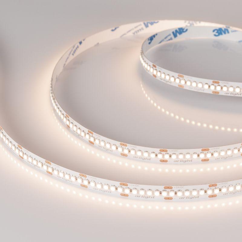 лента светодиодная rt-a240-10mm 24v warm 3500к 19.2вт/м ip20 3528 открыт. (уп.5м) arlight 040545 от BTSprom.by