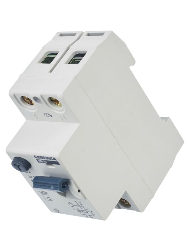  Выключатель дифференциального тока (УЗО) 2п 32А 300мА тип AC ВД1-63 GENERICA MDV15-2-032-300 фото в каталоге от BTSprom.by