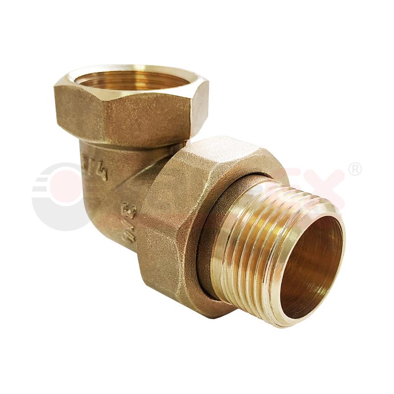 сгон разъемный угловой (американка) вр-нр 1дюйм (25/5) valfex vf.098.l.100 от BTSprom.by
