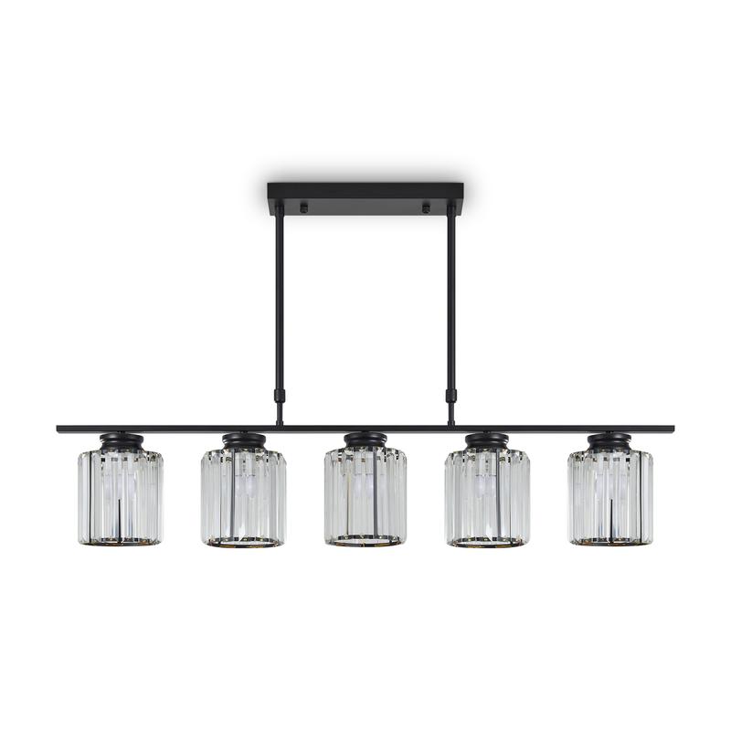  Светильник Ferrera 200Вт E27х5 IP20 подвесной Freya FR5474PL-05B фото в каталоге от BTSprom.by