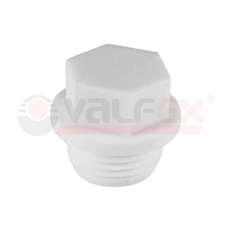 заглушка резьбовая 20х1/2 (1000/250) valfex 10163020 от BTSprom.by