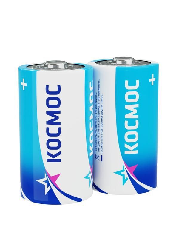 элемент питания солевой d/r20 (уп.2шт) космос kocr20 от BTSprom.by