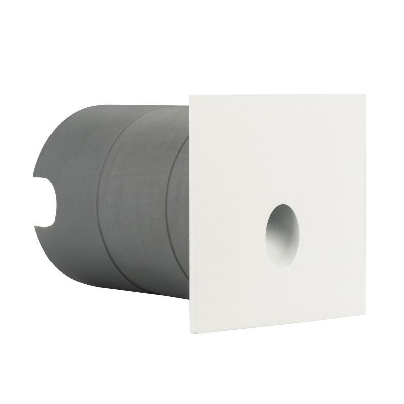 светильник lt-gap-s70x70-3w warm3000 wh 30deg 3вт 3000к ip65 ландшафтный метал. arlight 025738 от BTSprom.by
