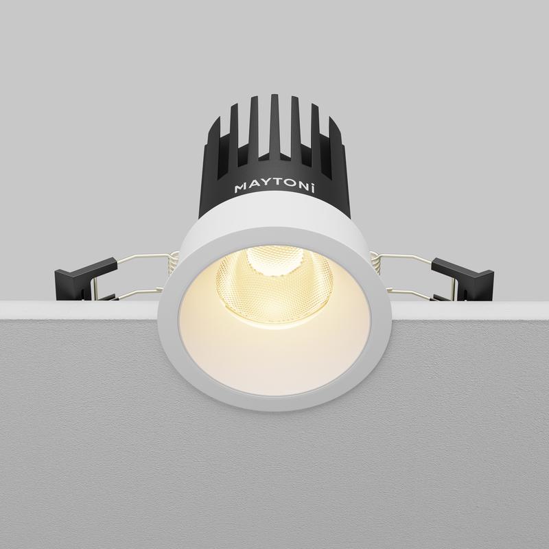  Светильник Dip 15Вт 2700К 50град. встраив. Maytoni DL117-15W-2.7K-W фото в каталоге от BTSprom.by