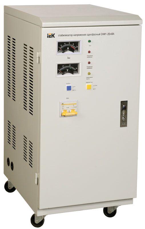 стабилизатор напряжения сни 1 20ква 1ф iek ivs10-1-20000 от BTSprom.by