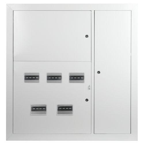 корпус металлический щэ-5 эра simple sch-e-s05 36 ухл3 ip31(1000х960х140) эра б0055715 от BTSprom.by