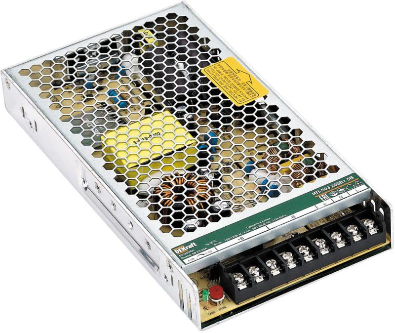 источник питания импульсный 350вт 12в 29а ип-503 dekraft 52031dek от BTSprom.by